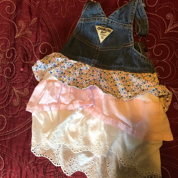 Sold ♏ 18M OshKosh Bgosh overalls dress - Picture 3 of 6